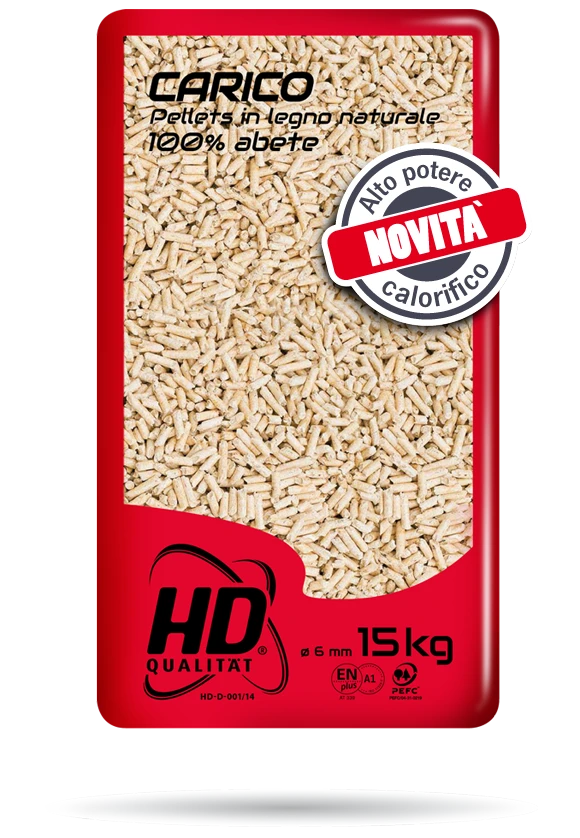 Pellet Carico per stufa 100% Abete En Plus A1 - 15 kg - Immagine 1