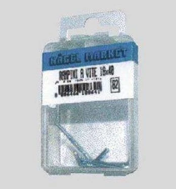 Rampino dritto zincato - 19 x 50 mm - Immagine 1