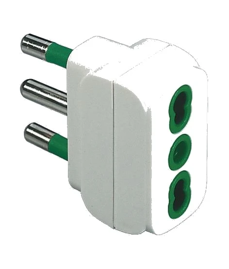 Adattatore semplice fanton – 1s 16a+t-1p 10/16+t 82110b - Immagine 1