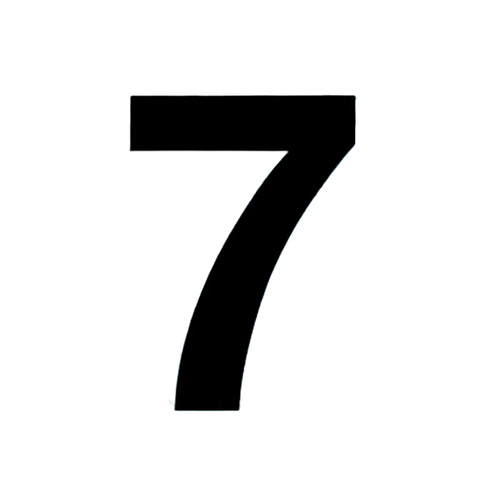 Carattere adesivo "7" - Immagine 1