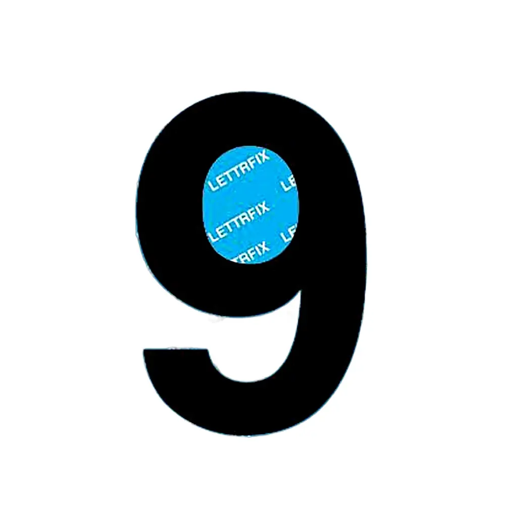 Carattere adesivo "9" - Immagine 1