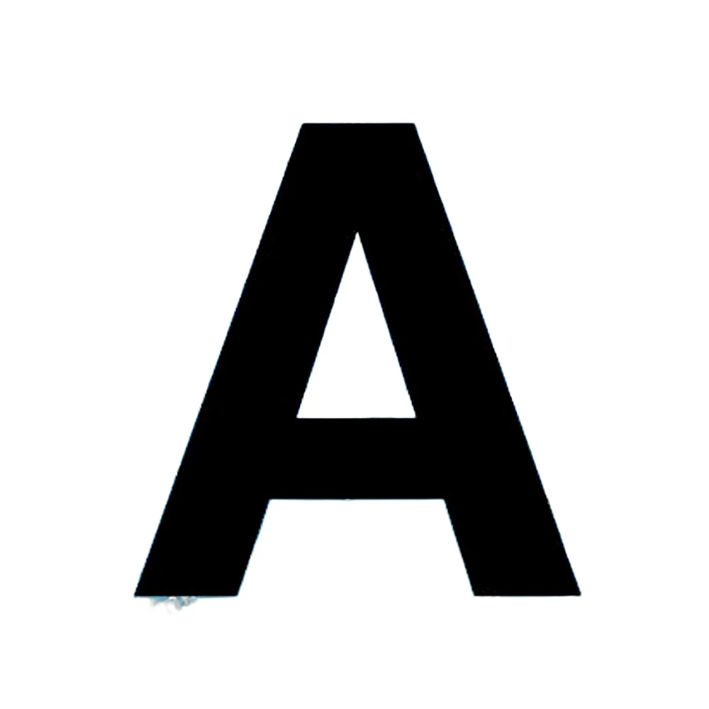 Carattere adesivo "a" - Immagine 1