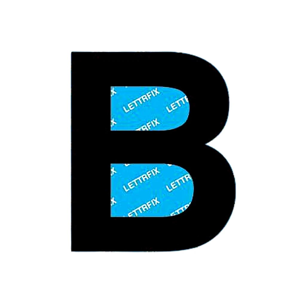 Carattere adesivo "b" - Immagine 1