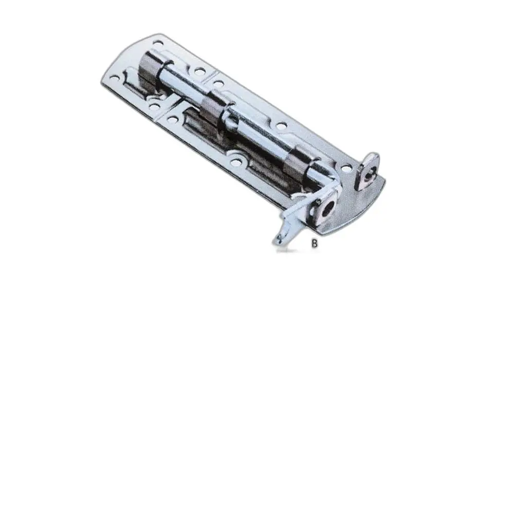 Catenaccio tondo con portalucchetto comunello art.760 - Immagine 1