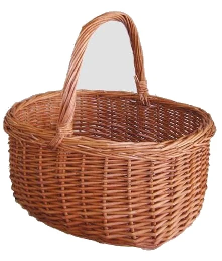 Cesto vimini ovale olanda - Immagine 1