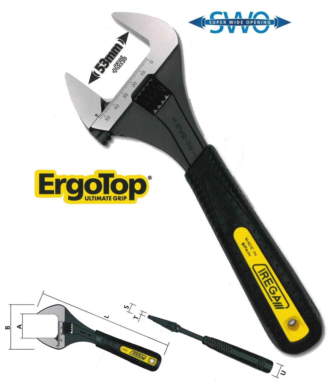 Chiave a rullino   irega swo99  ergotop - Immagine 1