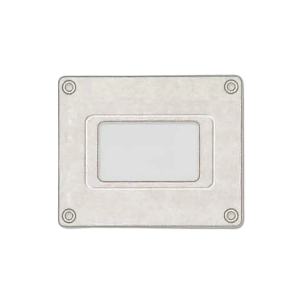 Copriforo per tubo rettangolare - Immagine 1