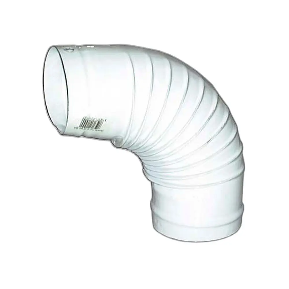 Curva chiusa con bordo antiovalizzante lamiera porcellanata bianca - Immagine 1