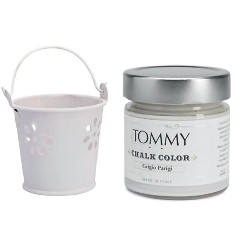 Vernice Shabby Chic a gesso senza primer fondo Chalk Paint - Tommy Art - Immagine 24
