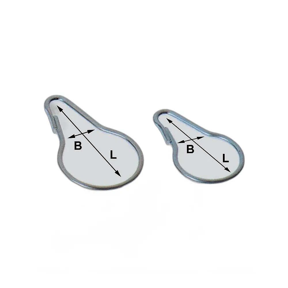 Gancio per tenda doccia a.583 - Immagine 1