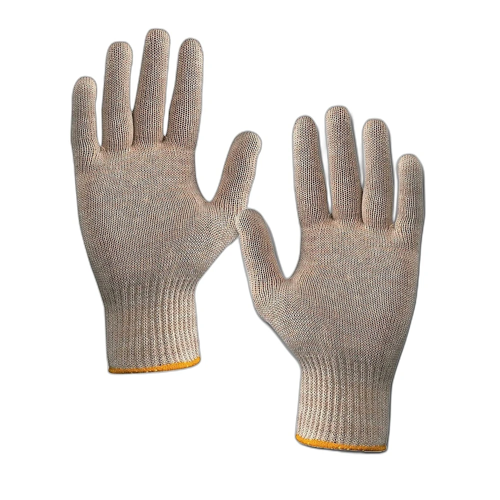 Guanto cotone fibra naturale con polsino - Immagine 1