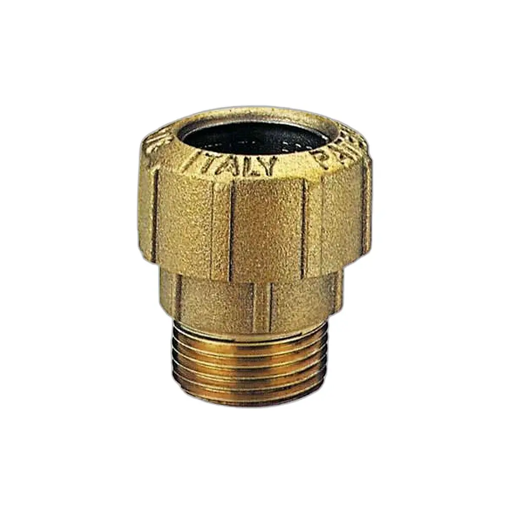 Manicotto diritto maschio per tubo polietilene – Misura 1.1/2"x 50 - Immagine 1
