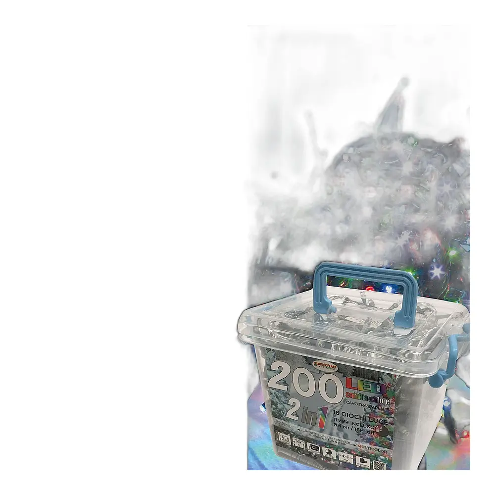 Minilucciole 200 led da esterno - Immagine 1