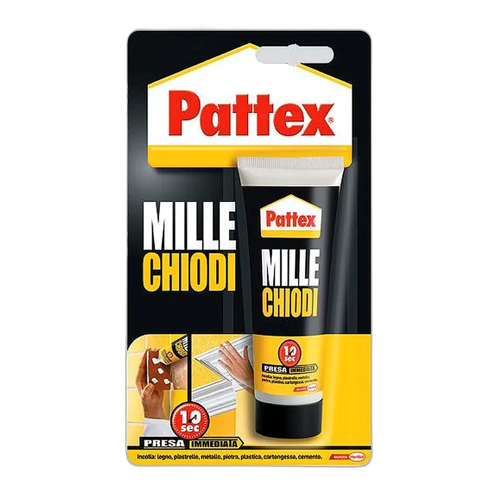 Pattex millechiodi original henkel – Confez tubo bl. gr.100 (cf. 12 pz) - Immagine 1