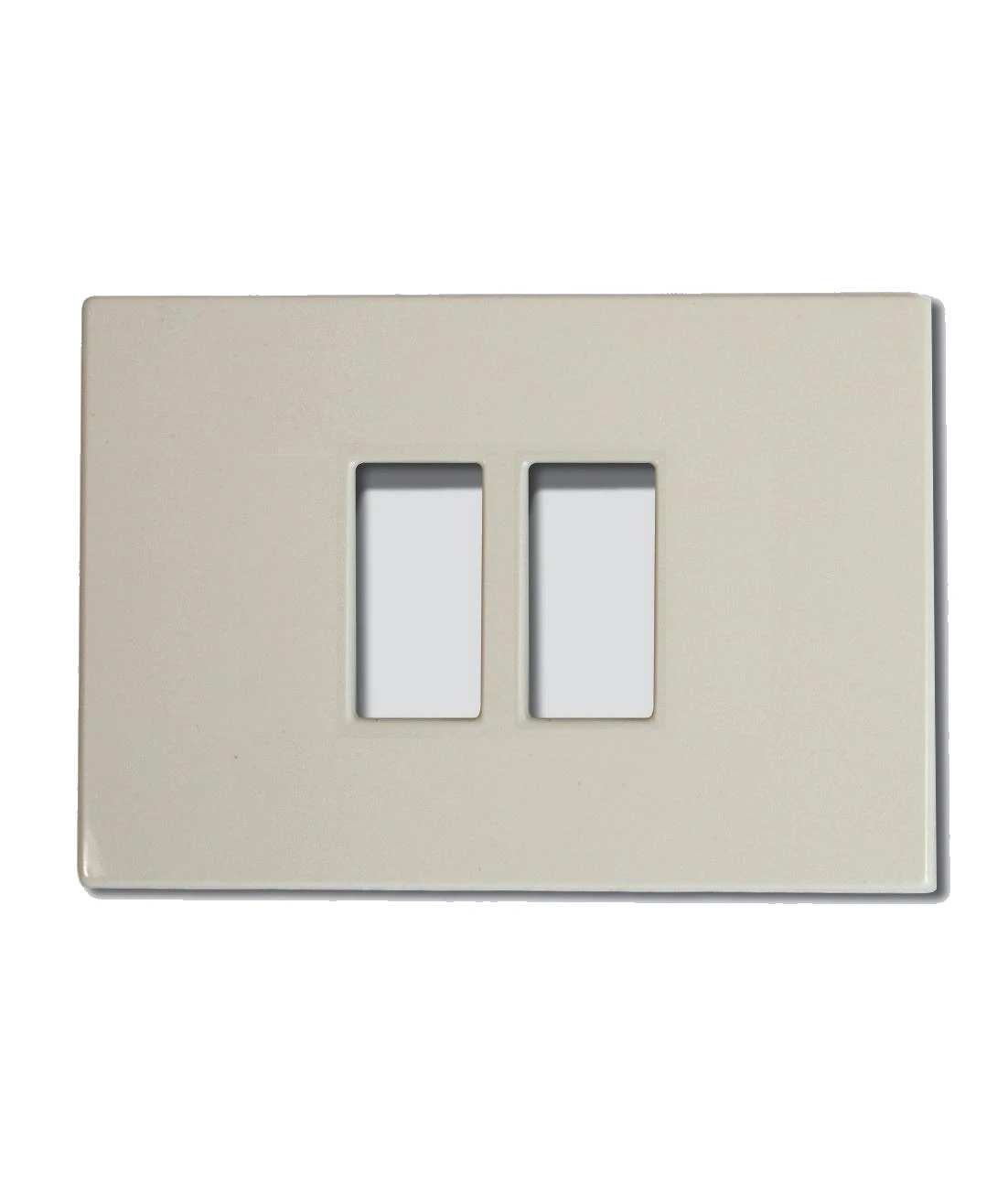 Placca resina 2 fori - Immagine 1
