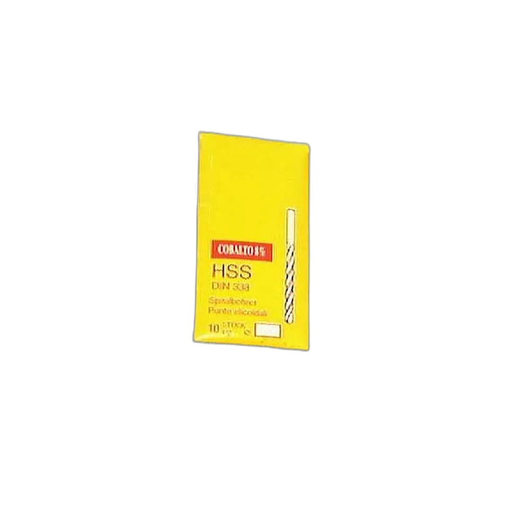 Punta al cobalto hss - co 8% din 388 - rettificata – Ø 6,75 mm (cf. 10 pz) - Immagine 1