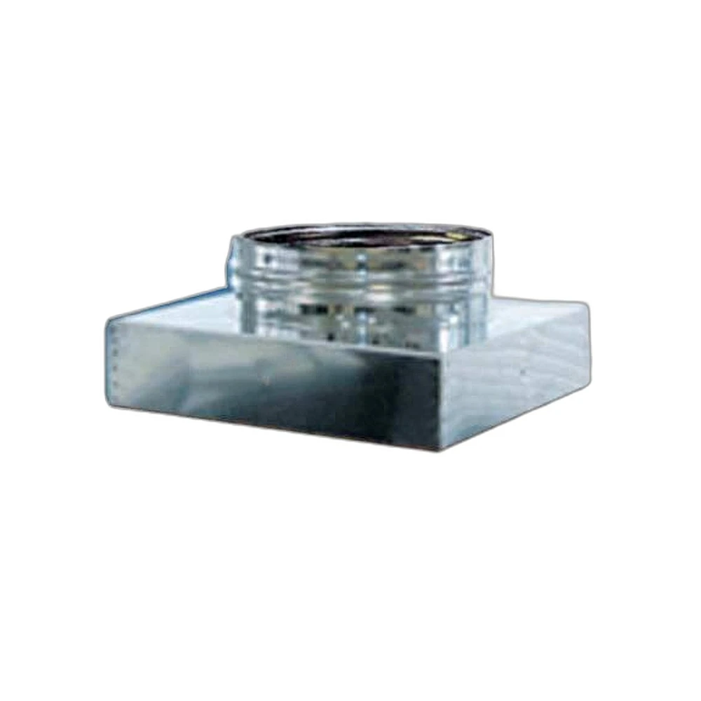 Raccordo quadrato inox - Immagine 1