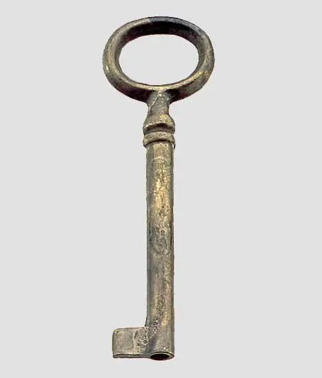 Chiave ottone per mobili - Immagine 1