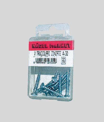 Vite per truciolare testa svasata piana zincata - Immagine 1