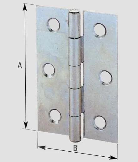 Cerniera semiquadra pesante a.001 - Immagine 1