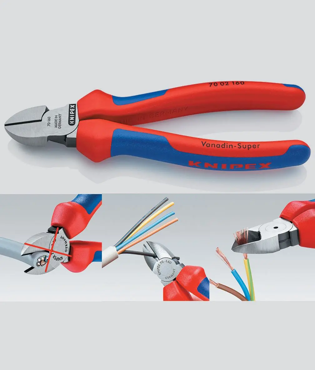 Tronchese laterale knipex – Misura 180 mm - Immagine 1