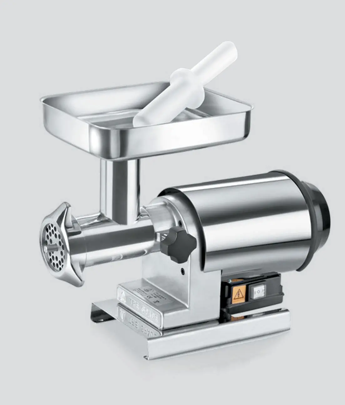 Tritacarne elettrico tre spade n°22 inox ce - Immagine 1