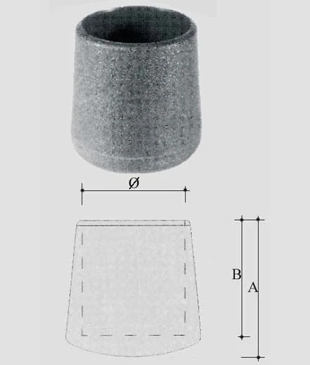 Gommino a goccia in pvc per esterno - Immagine 1