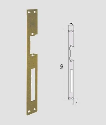 Frontale piatto cisa 05001 - Immagine 1