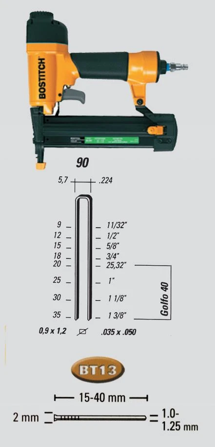 Cucitrice pneumatica bostitch combi sb-2in1 - Immagine 1