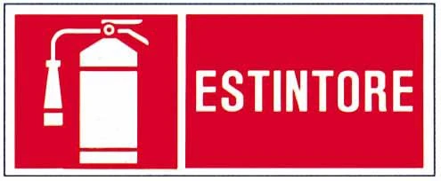 Cartello – Estintore - Immagine 1