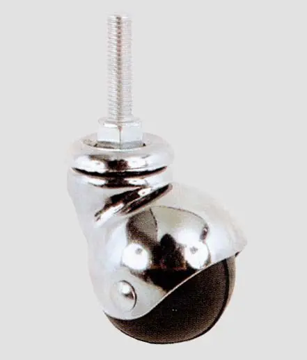 Ruota con perno filettato girevole a.165 b - Immagine 1