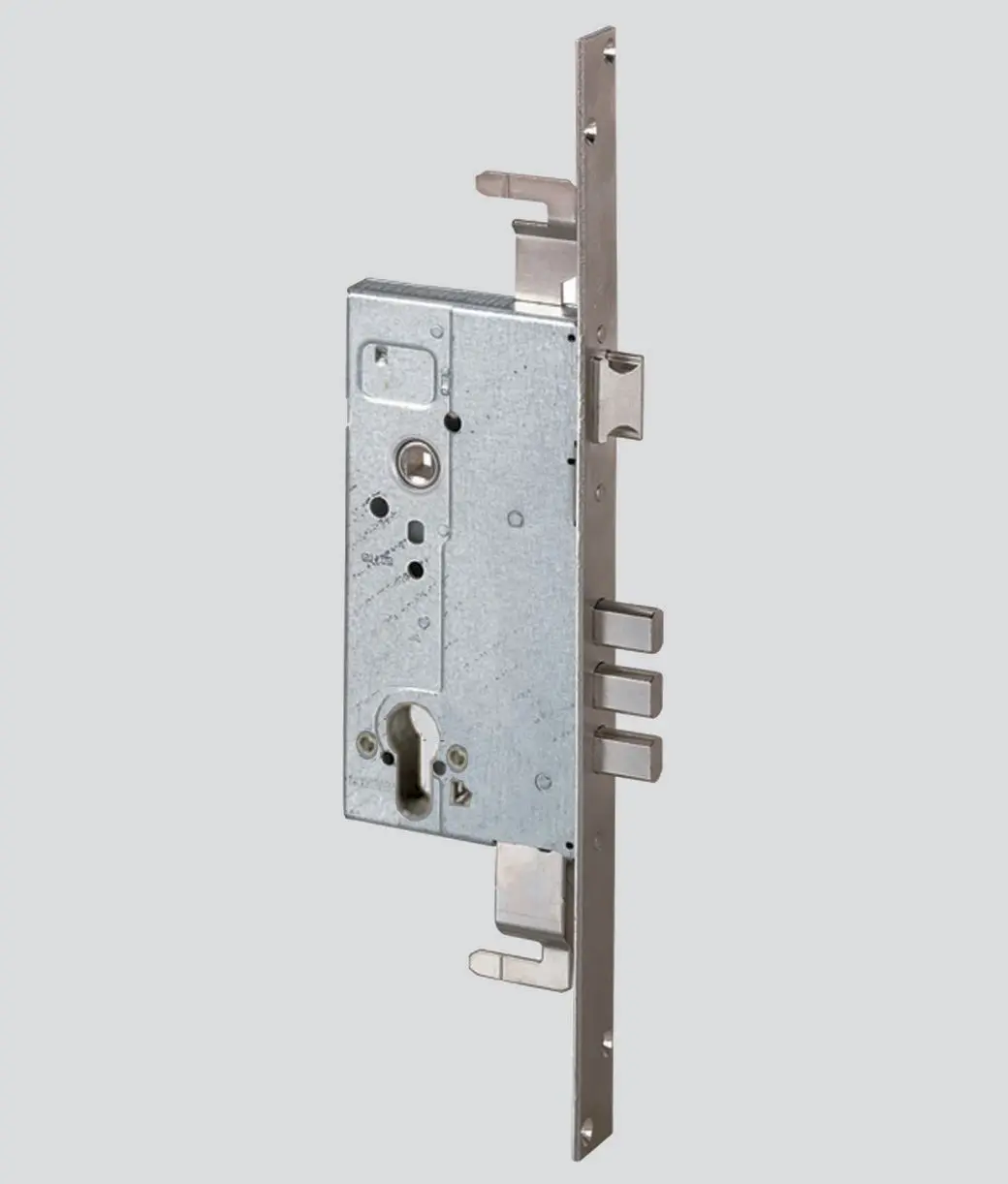 Serratura da infilare a cilindro con catenaccio a pistoni cisa 52526 - Immagine 1