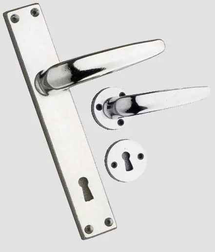 Maniglia corno zama cromata - Immagine 1