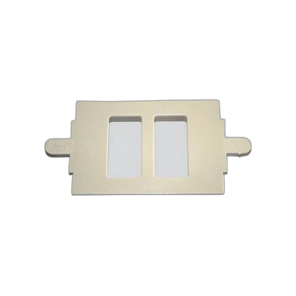 Sottoplacca bianca scatola tonda 2 posti - Immagine 1