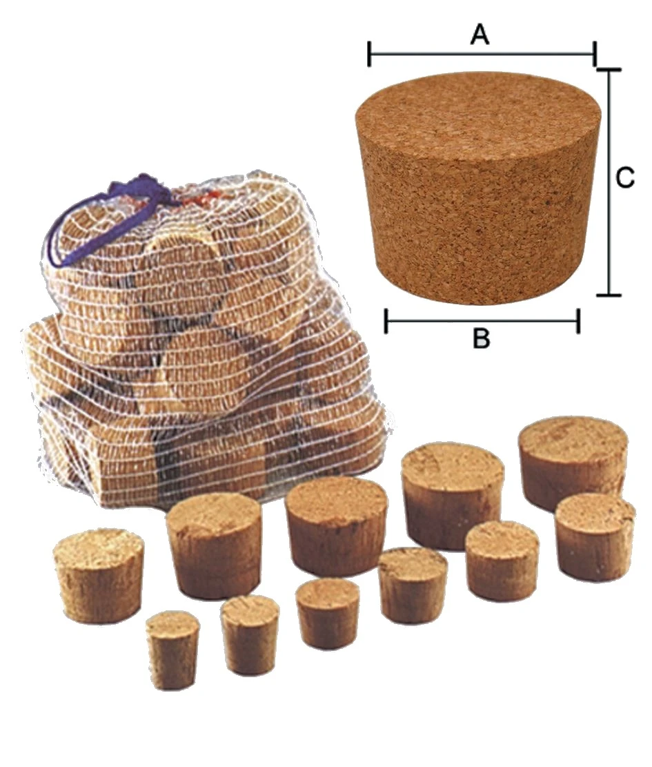 Tappo sughero/agglomerato per botte e damigiana - Immagine 1