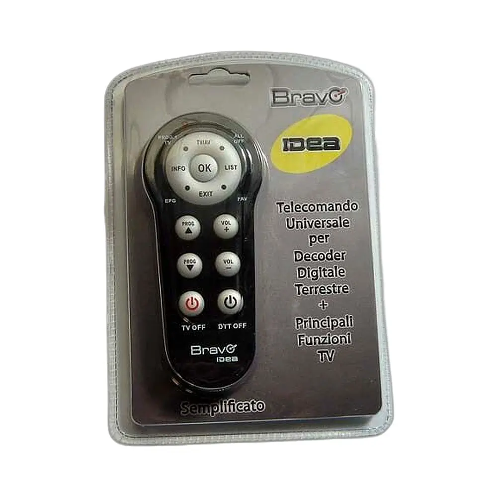 Telecomando bravo idea universal semplificato - Immagine 1