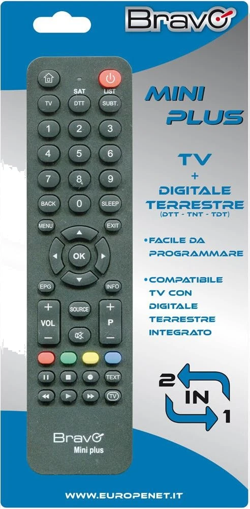 Telecomando universale bravo mini tv/txt - Immagine 1
