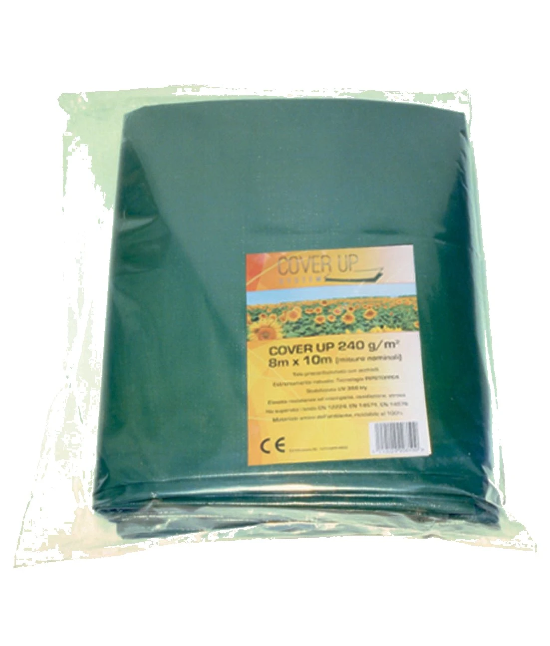Telone cover up verde occhiellato - Immagine 1