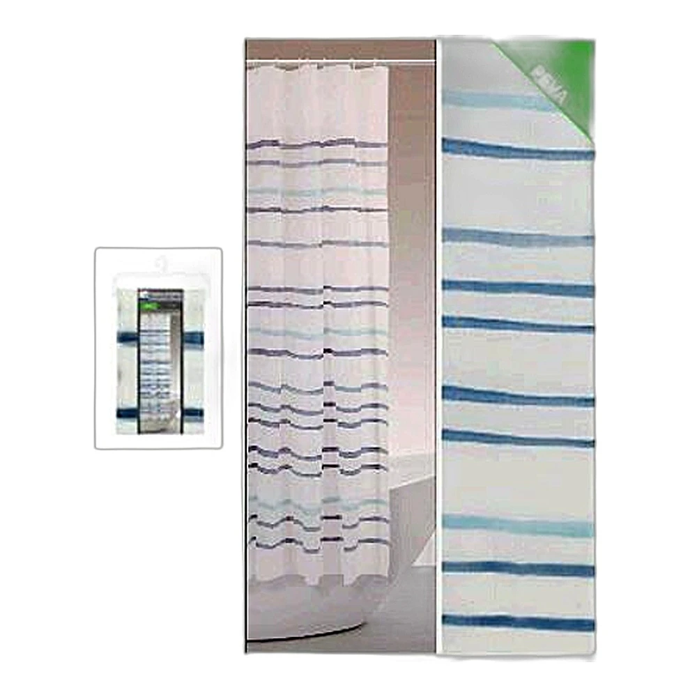Tenda doccia peva onda blu - Immagine 1