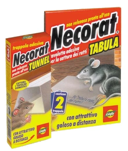 Trappola adesiva ratticida "necorat tabula" - Immagine 1