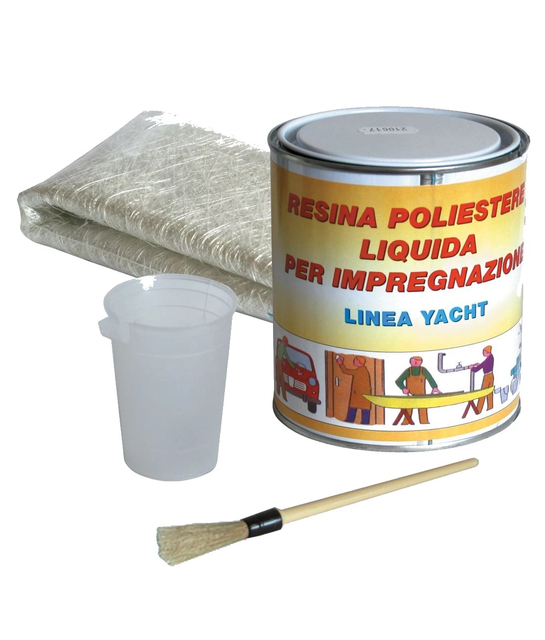 Vetroresina kit riparazione - Immagine 1