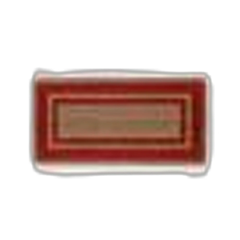 Zerbino velcoc bordo rosso