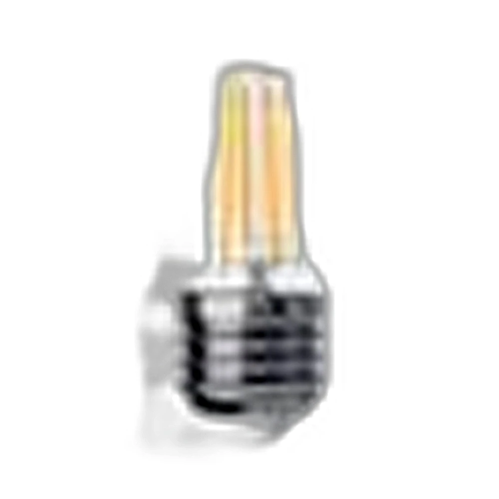 Lampada led sfera vetro trasparente wireled filamento