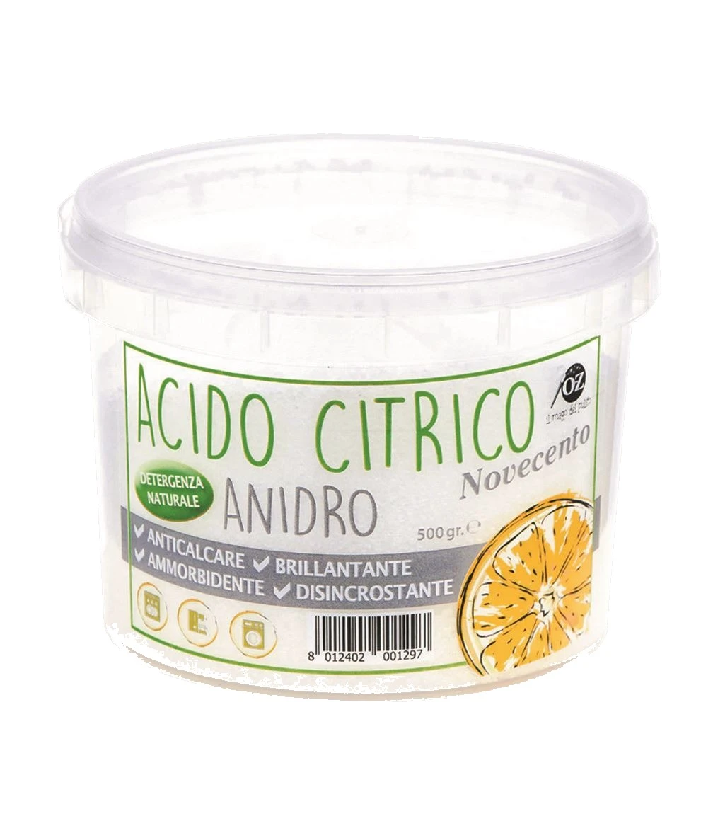Acido citrico novecento 500 gr