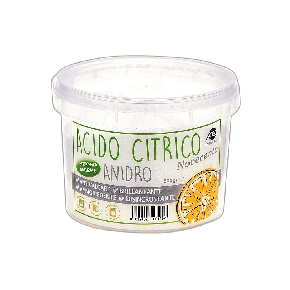 Acido citrico novecento 500 gr