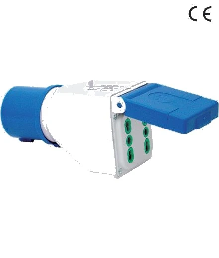 Adattatore industriale cee fanton – Sp 2p+t 16a Bip