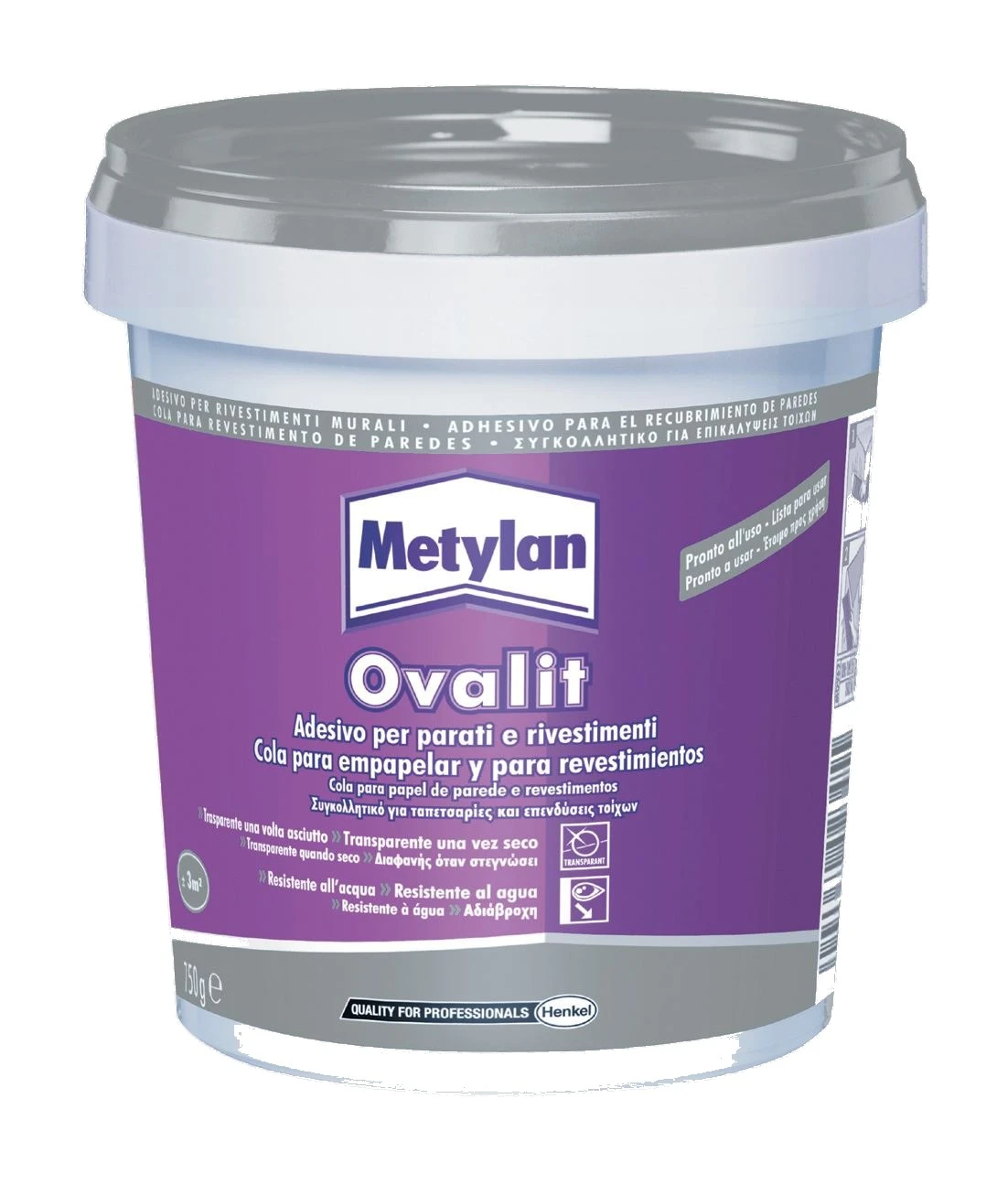 Adesivo metylan ovalit t per parati henkel