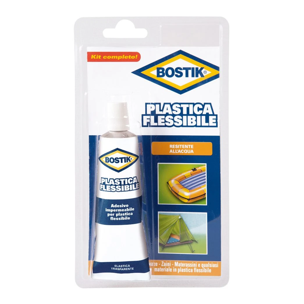 Adesivo plastica flessibile bostik