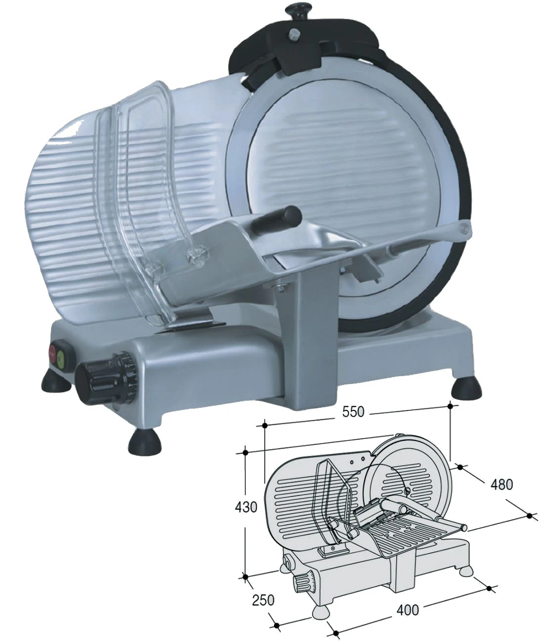 Affettatrice professionale harmony 300es dom