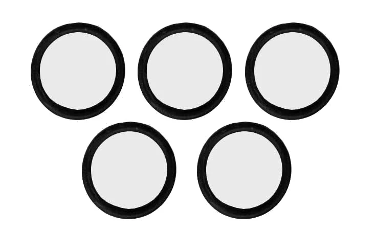 Anello o-ring rettificato per bicchiere sifone in plastica